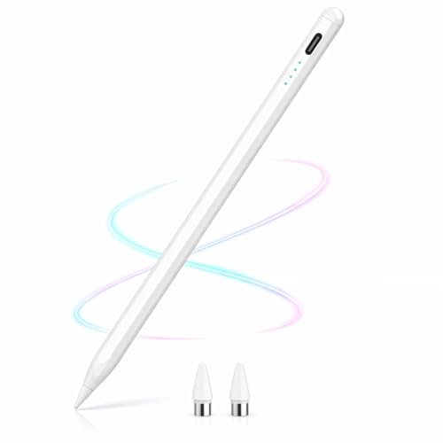 全機種 タッチペン スタイラスペン 極細 高精度 ペアリング不要 ペン尻タッチON/OFF 簡単操作 すぐ使える 磁気吸着対応 軽量 iPad/iPhone/Android/タブレット対応 1