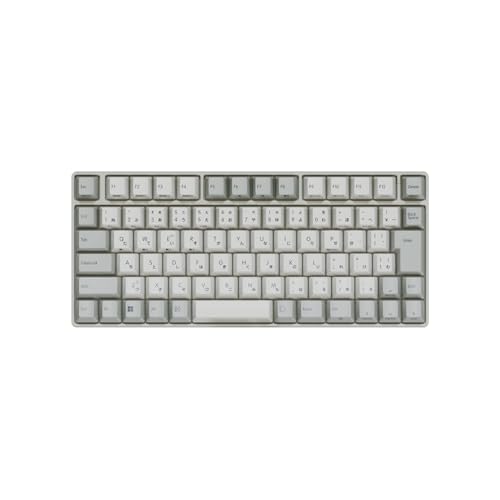 REALFORCE RC1 キーボード 70% アイボリー 日本語配列 キー荷重 45g Bluetooth 有線 バッテリー コンパクト C1HJ51の外観・全体像 画像