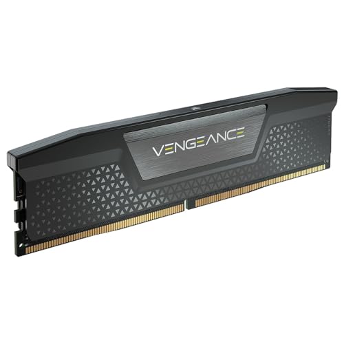 CORSAIR DDR5-5200MHz デスクトップPC用メモリ VENGEANCE DDR5シリーズ (PC5-41600) Intel XMPメモリキット 16GB ブラック [8GB×2枚] CMK16GX5M2B5200C40の詳細・まとめ 画像
