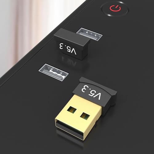 ワイヤレス アダプター、デスクトップ ワイヤ レス アダプター - 5.3 ワイヤ レス USB レシーバー - ドングル レシー バー、ワイ ヤレス USB トランスミッター レシーバー、ワイヤレス ヘッドフォン、キーボード用コンピューター アクセサリーの詳細・まとめ 画像