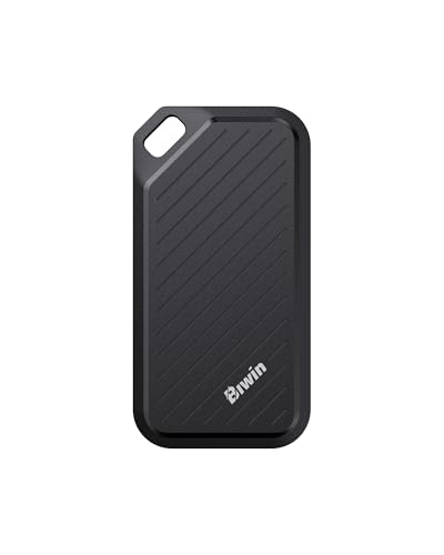 Biwin 外付SSD PD450 1TB 最大読出430MB/s 23g超軽量 ポータブルSSD USB3.2 耐衝撃 USB A/Cケーブル付属 Windows/Mac OS、PS5、Android、iPhone15シリーズ以降対応 メーカー3年保証 1