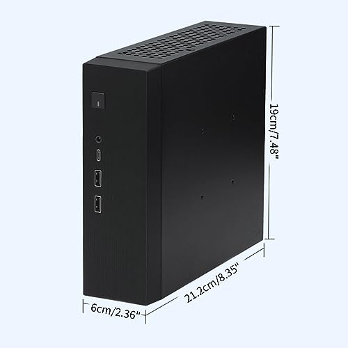 ITX コンピュータケース 小型軽量 HTPC ケース ITX コンピュータケース 小型軽量 HTPC ケースの特徴・詳細 画像