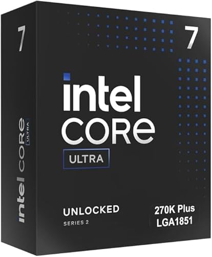 インテル® Core™ Ultra 7 プロセッサー 270K Plus 24コア (8 Pコア + 16 Eコア) 最大 5.5 GHz 1