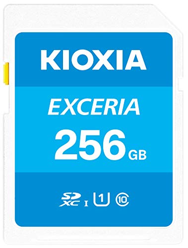 KIOXIA(キオクシア)【日本製】SDカード 256GB SDXC UHS-I Class10 読出速度100MB/s 国内正規品 メーカー保証5年 KLNEA256Gの外観・全体像 画像
