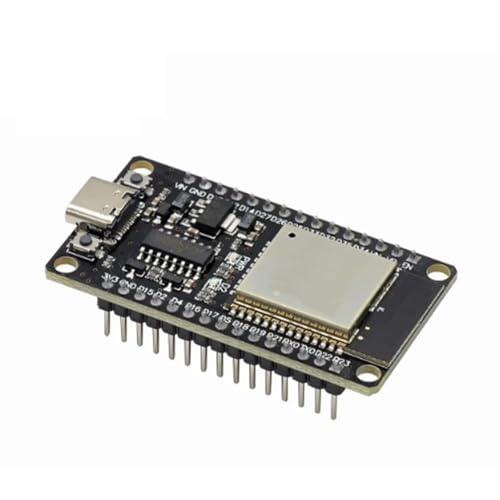 for ESP32-DevKitC 開発ボード USB Type-C ESP32 開発ボード デュアルコア CH340C Wi-Fi +Blue-tooth 2 機能マイクロコントローラー デュアルコア ボ ー ド 開 発 拡張 ボ ー ド 超低電力 耐久性に優れ、簡単に取り付け可能 (black) 1