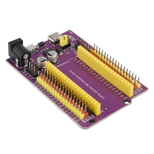 ESP32 38ピン拡張ボード用 ESP32用ブレークアウトボード 38ピンインターフェースパープル ESP32S 38ピン拡張ボード用 ESP32開発ボードとの幅広い互換性の外観・全体像 画像