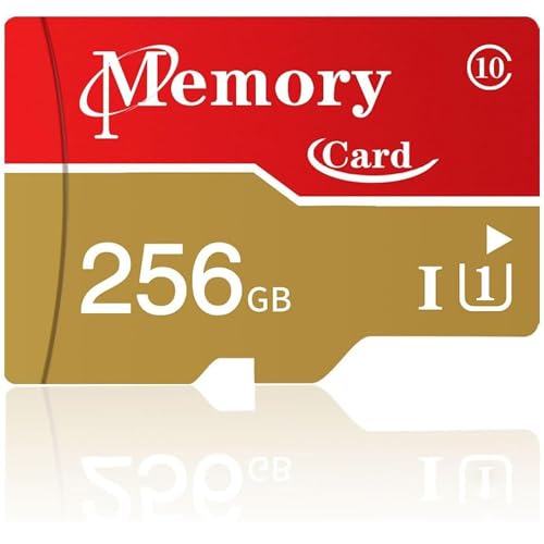 マイクロカード メモリーカード 256GB Full HD & 4K UHD動画 対応 TFカード 超高速データ転送 交換アダプター付き 1