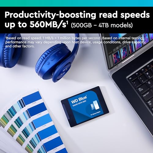 WDS500G3B0A [WD Blue SA510 SATA SSD（500GB 2.5インチ 7mm厚 SATA 6G 200TBW 5年保証）]の特徴・詳細 画像