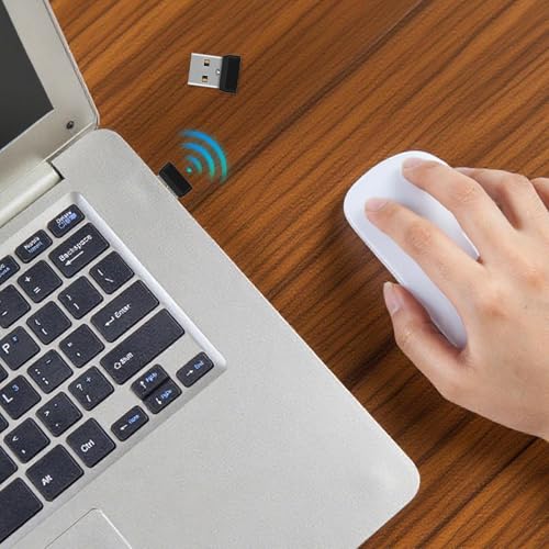 ワイヤレス USB レシーバー - USB Unifying レシーバー、ドングル トランスミッター |ワイヤレスマウスやキーボード、PC//ラップトップなどのすべての Unifying デバイスと互換性のあるレシーバ ー アダプターの詳細・まとめ 画像