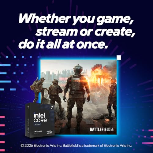 インテル® Core™ Ultra 7 プロセッサー 270K Plus 24コア (8 Pコア + 16 Eコア) 最大 5.5 GHzの特徴・詳細 画像