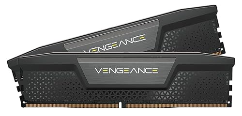 CORSAIR DDR5-5200MHz デスクトップPC用メモリ VENGEANCE DDR5シリーズ (PC5-41600) Intel XMPメモリキット 16GB ブラック [8GB×2枚] CMK16GX5M2B5200C40の特徴・詳細 画像