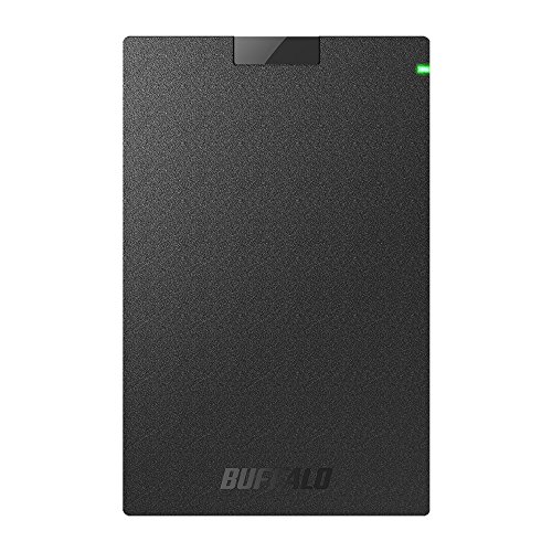 BUFFALO USB3.1(Gen.1)対応 ポータブルHDD スタンダードモデル ブラック 2TB HD-PCG2.0U3-GBA 1