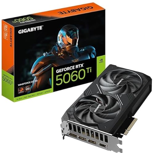 GIGABYTE GeForce RTX 5060 Ti WINDFORCE OC 8G グラフィックスボード GV-N506TWF2OC-8GD 1