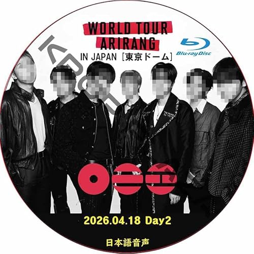 バンタン DVD [Blu-ray] WORLD TOUR ‘ARIRANG’ IN JAPAN Day2 (2026.04.18) 日本語音声 1