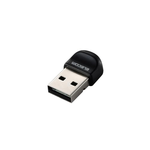 エレコム Bluetooth USB アダプタ Bluetooth 5.3 対応 小型 Bluetooth Low Energy 対応 Windows 11/10/8.1用 日本メーカー LBT-UAN06C2/EC 1