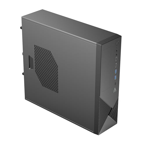NEWLEAGUE ANSWER V1 400w 80PLUS Standard電源内蔵 MicroATX/ITX対応スリムPCケース USB3.0搭載の特徴・詳細 画像