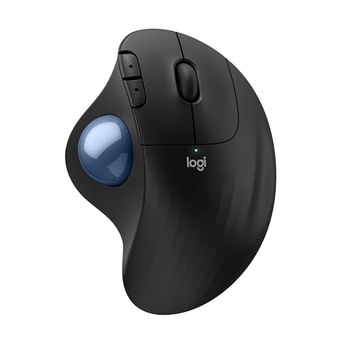 【Amazon.co.jp限定】 ロジクール 静音 ワイヤレス トラックボール マウス M575SPd Bluetooth Logibolt 無線 windows mac iPad OS Chrome トラックボールマウス ブラック M575 M575SP 国内正規品 ※Amazon.co.jp限定 壁紙ダウンロード付き 1