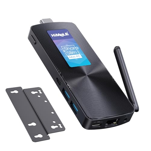 HiMeLE PCG02 スティックPCミニ ファンレスN100 Celeron 8GB 256GB マイクロミニデスクトップPC HDMI 4K 60Hz Wi-Fi5 Gigabit Ethernet BT5.1 ビジネス/産業/オフィス/メディア/ホーム用の外観・全体像 画像