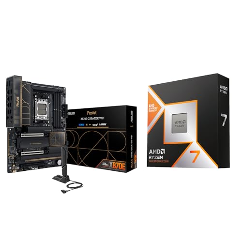 ASUS AMD X870E AM5 対応 ATX マザーボード TUF GAMING X870E-PLUS WIFI7+AMD Ryzen 7 9850X3D without Cooler 100-100001973WOF 1