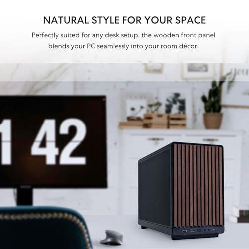 LIANLI コンパクトPCケース A3-mATX WD 木製フロントパネル 容量26.3リットル Micro ATX/Mini-ITX規格対応 360mmラジエーター搭載可能 ATX/SFX/SFX-L電源対応 日本正規代理店品の特徴・詳細 画像