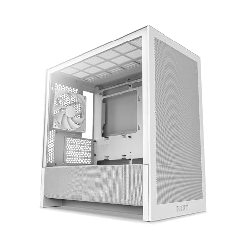 NZXT H3 Flow Micro-ATX ミドルタワー型PCケース ホワイト CC-H31FW-01 CS9295の外観・全体像 画像