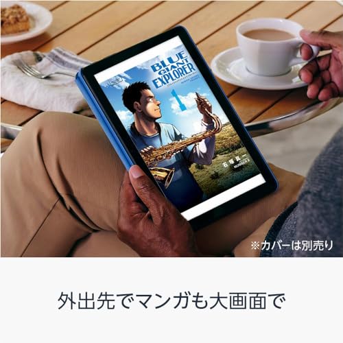 Amazon Fire HD 10 インチ タブレット - 1080pフル HDディスプレイ、大画面で動画もマンガも - 32GB ブラックの特徴・詳細 画像