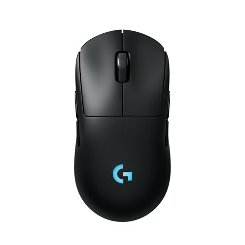 【Amazon.co.jp限定】 Logicool G PRO 2 LIGHTSPEED 44K DPI ワイヤレス ゲーミングマウス G-PPD-002XWL-BKd 軽量 80g LIGHTFORCE ハイブリッドスイッチ HERO2 センサー USB Type-C 95時間連続使用可能 POWERPLAY 充電 FPS ゲーミング マウス 国内正規品※Amazon限定の壁紙ダウンロード付きの外観・全体像 画像