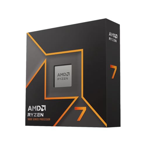 【Amazon.co.jp限定】 AMD CPU Ryzen 7 9700X, without Cooler AM5 3.8GHz 8コア / 16スレッド 40MB 65W 正規代理店品 100-100001404WOF/EW-1Y 1