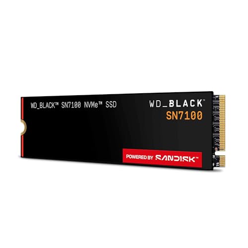 Western Digital ウエスタンデジタル 内蔵SSD 1TB WD Black SN7100 (読取り最大 7,250MB/秒) M.2-2280 NVMe WDS100T4X0E-EC 【国内正規代理店品】の外観・全体像 画像