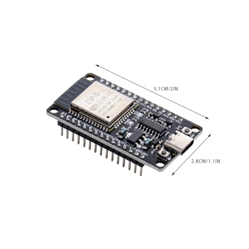 ESP32-DevKitC コア開発ボード ESP-WROOM-32 【1/2個せーと】デュアルモード WiFi + コア マイクロコントローラー プロセッサー統合 Esp32-devkitc-32e 開発ボードデュアルコアマイクロコントローラープロセッサ (2)の詳細・まとめ 画像