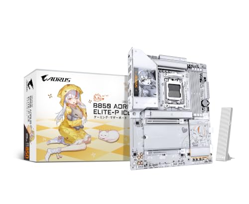 GIGABYTE B850 AORUS ELITE-P ICE ATXマザーボード 神鷹凛モデル MB7038 1