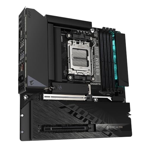 GIGABYTE B850M AORUS STEALTH Micro-ATXマザーボード MB7040の特徴・詳細 画像