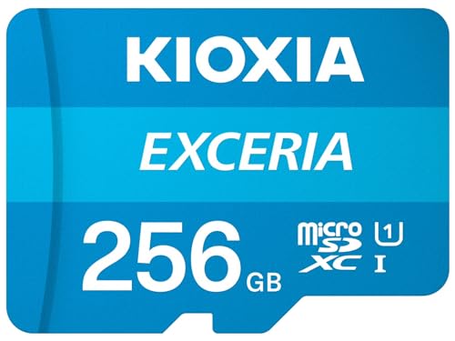 KIOXIA(キオクシア) 旧東芝メモリ microSD 256GB UHS-I Class10 (最大読出速度100MB/s) Nintendo Switch動作確認済 国内サポート正規品 メーカー保証5年 KLMEA256Gの外観・全体像 画像