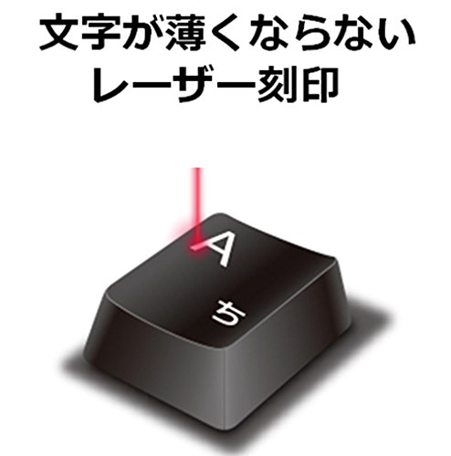 エレコム 有線キーボード メンブレン ブラック TK-FFCM01BKの特徴・詳細 画像