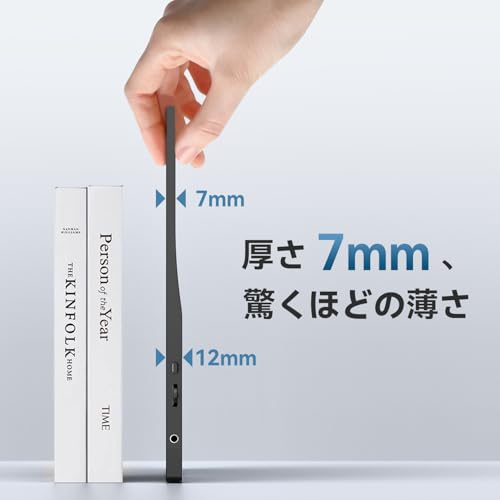 モバイルモニター 15.6インチ モバイルディスプレイ 1920*1080 ポータブルモニター IPS液晶パネル ブルーカット 自立スタンド VESA スピーカ内蔵 USBType-C ミニHDMI Sw-itch/PS3/PS4/PS5/Xbox/PC/スマホ/Macなど対応【保護収納ケース付き】の特徴・詳細 画像