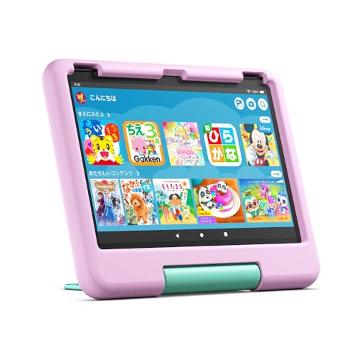 Amazon Fire HD 10 キッズモデル (10インチ) ピンク 対象年齢3歳から 数千点のキッズコンテンツが1年間使い放題 1