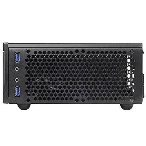 Silver Stone SilverStone 【Milo シリーズ】省スペースと拡張性を両立したMini-ITX HTPCケース SST-ML05B【日本正規代理店品】 ブラックの特徴・詳細 画像