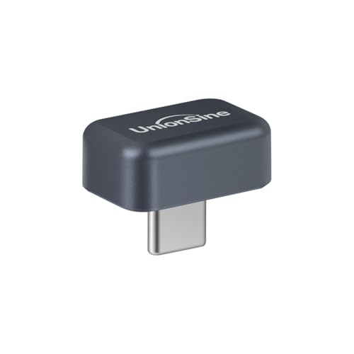 UnionSine SSD 外付け 128GB USB 3.2 Type-C ソリッドステート フラッシュドライブ 最大転送速度450MB/秒 iPhone 15/16/17シリーズ/Android/ノートパソコン/タブレット/テレビ録画/カーオーディオ用超小型USB Cメモリ タイプc 1