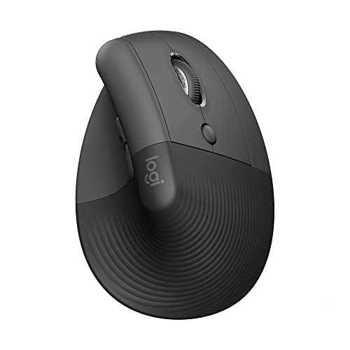 ロジクール ワイヤレス 縦型 静音 エルゴノミック マウス LIFT M800GR Logi Bolt Bluetooth Unifying非対応 smartwheel ワイヤレスマウス 無線 windows mac chrome iPad Android OS M800 グラファイト 国内正規品 1