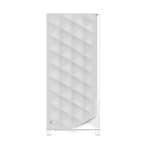 PCCOOLER CPS C3D510 ARGB PCケース ATXミドルタワー, 白非常に通気性の高い メッシュメタルフロントパネル エアフローE-ATX/M-ATX/ITX ミドルタワーPCケース 3つのARGBファンを搭載, 最大 390mmのGPU長さをサポー, CPU冷却器高さ制限170mm，360mm 280mm 240mm ラジエーターをサポート, 簡単インストール(White)の特徴・詳細 画像