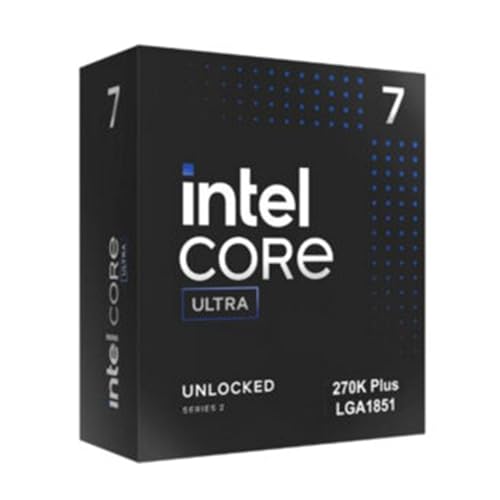 【Amazon.co.jp限定】Intel Core Ultra 7プロセッサー270K Plus（Arrow Lake、LGA 1851）24コア（8P+16E）、最大5.50GHz動作、36MBキャッシュを搭載 ボックス版 BX80768270K/AZ 代理店保証1年付 国内正規代理店品 1