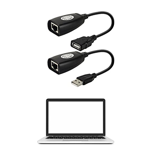 USB から RJ45 延長ケーブルイーサネットエクステンダー USB 延長 50 メートル距離 RJ45 Cat5e / 6 ケーブル LAN アダプタオーバーリピータイーサネットの詳細・まとめ 画像