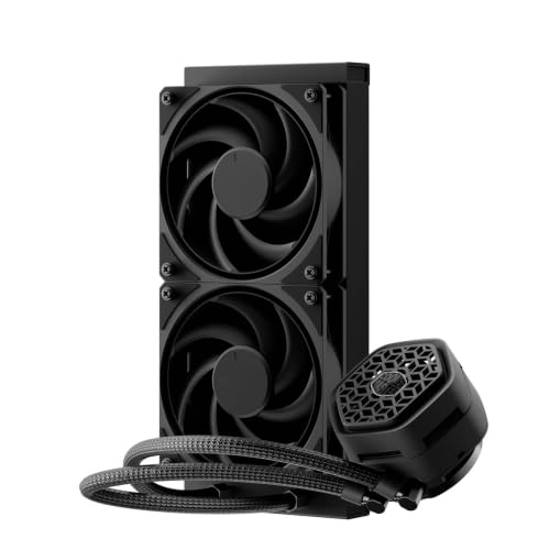 CoolerMaster MasterLiqiud Atmos II Stealth 240 「MasterLiquid Atmos II Stealth」シリーズ 240mm水冷CPUクーラー [MLX-D24M-A24DK-R1] 1