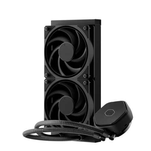 CoolerMaster MasterLiqiud Atmos II Stealth 240 「MasterLiquid Atmos II Stealth」シリーズ 240mm水冷CPUクーラー [MLX-D24M-A24DK-R1]の詳細・まとめ 画像
