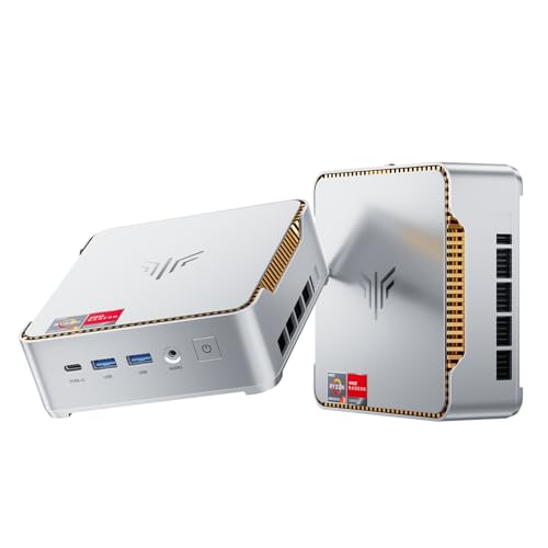 NiPoGi ミニpc Ryzen 7330U【2026新型・3500Uより倍速い】 mini pc 最大4.3GHz 4C/8T 4K 3画面対応 フル機能type-cミニパソコン Win11 Pro みにpc USB3.2×6学習向け・オフィス用 16GB+256GB SSD（4TB拡張可）P2 小型pc 1