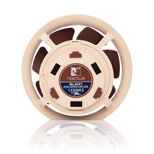 Noctua NL-ACF1 NLシリーズクーラー向け補助冷却ファン（ベージュ／ブラウン）の特徴・詳細 画像