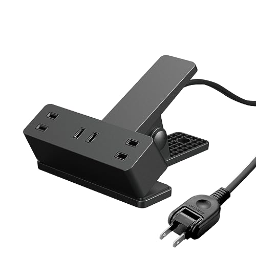 エレコム 電源タップ 雷ガード 3個口 クリップ ほこりシャッター付 スイングプラグ 3m ブラック ECT-1430BK 1