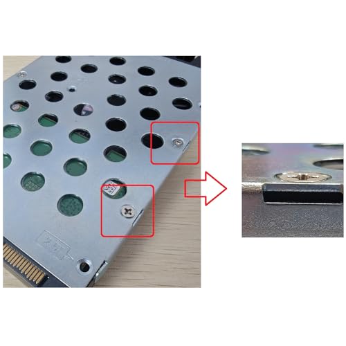 3.5インチ HDDネジ 超低頭 皿インチネジ ラップトップハードドライブ トレイ取付用 NASトレイ対応 6#32*5 50個入りの特徴・詳細 画像