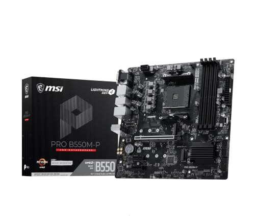 【Amazon.co.jp限定】MSI PRO B550M-P Micro-ATXマザーボード MB7043 1