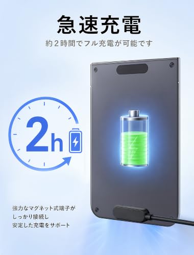 充電ケーブル Plaud Note/Plaud Note Pro対応 交換用 プラウドノート充電器用アクセサリー (ブラック)の詳細・まとめ 画像